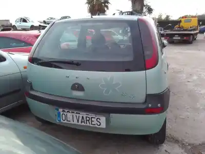 Scrapping Vehicle opel corsa c corsa c of the year 2002 powered z12xe