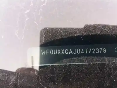 Veicolo di demolizione ford fusion (cbk) 1.6 tdci cat dell'anno 2005 alimentato 