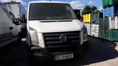 Scrapping Vehicle VOLKSWAGEN CRAFTER CHASIS / CAJA ABIERTA Caja abierta 30 batalla mediana of the year 2006 powered 