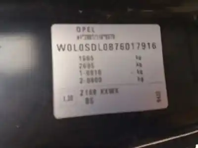 Утилизация автомобиля opel corsa d 1.3 16v cdti года 2007 питание z13dtj