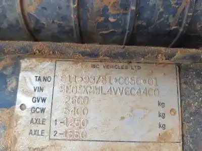 Scrapping Vehicle opel frontera a básico of the year 1996 powered vm41b