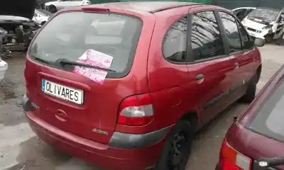 Scrapping Vehicle renault scénic i monospace (ja0/1_, fa0_) 1.9 dti (ja1u) of the year 2003 powered f9q744