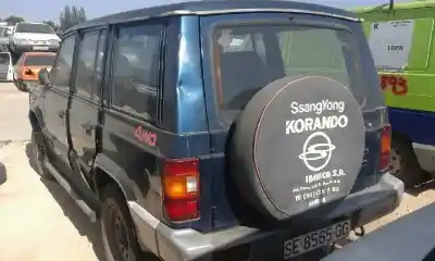 Утилизация автомобиля ssangyong korando 2.9 turbodiesel cat года 1997 питание 