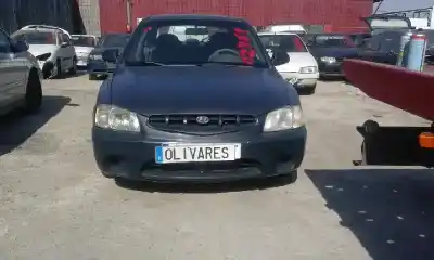 Verschrottungsfahrzeug HYUNDAI ACCENT (LC)  des Jahres 2001 angetrieben G4EA