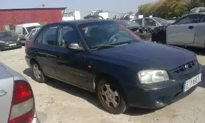 Verschrottungsfahrzeug hyundai accent (lc) 1.3 cat des jahres 2001 angetrieben g4ea