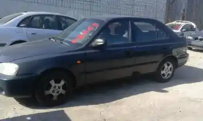 Verschrottungsfahrzeug hyundai accent (lc) 1.3 cat des jahres 2001 angetrieben g4ea