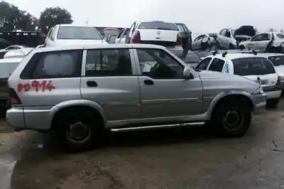 Утилизация автомобиля ssangyong musso 2.3 turbodiesel cat года 1999 питание d/sy661la