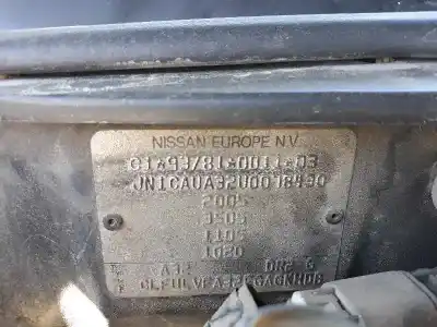 Утилизация автомобиля nissan maxima qx (a32) 2.0 v6 24v cat года 2000 питание vq20