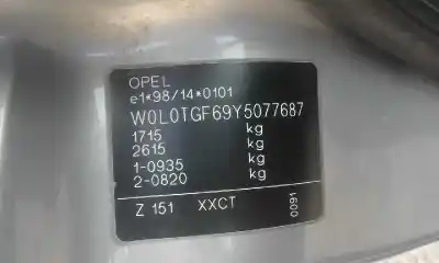 Veículo de Sucata opel astra g berlina club do ano 1999 alimentado x17dtl