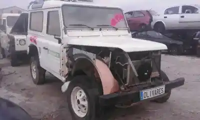 Scrapping Vehicle LAND ROVER DEFENDER (LD) 2.5 TDI of the year 1996 powered 