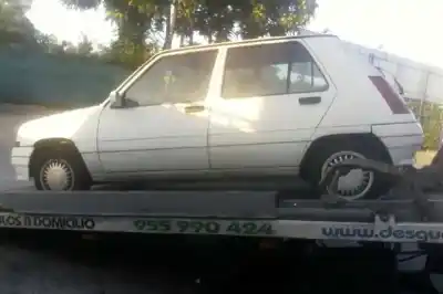 Veículo de Sucata renault 5 (b/c40) 1.4 do ano 1990 alimentado c1j Veículo de Sucata renault 5 (b/c40) 1.4 do ano 1990 alimentado c1j