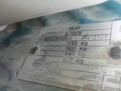 Scrapping Vehicle seat marbella 0.9 of the year 1994 powered 09ncb