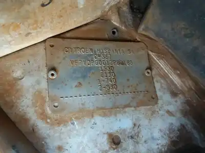 Утилизация автомобиля citroen c15 1.8 diesel (161) года 1997 питание d-161a