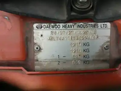 Здавання транспортного засобу daewoo matiz 0.8 cat року 1999 потужний f8cv