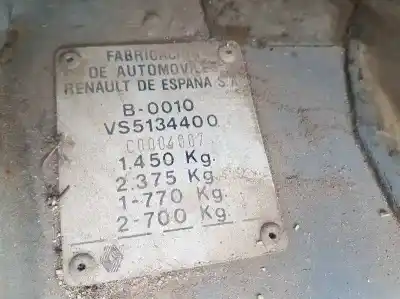 Hurda Aracı renault 18 2.1 turbodiesel yılın 1982 güçlü 