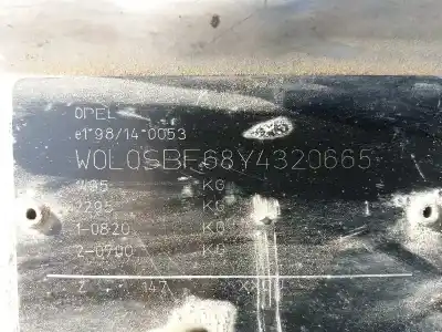 Sloopvoertuig opel corsa b (1993->) 1.7 d van het jaar 2000 aangedreven x17d