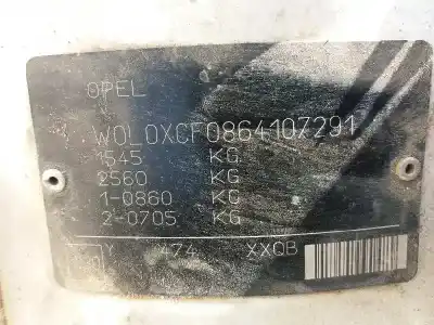 Утилизация автомобиля opel corsa 3 c 1.3 cdti 70ch manual года 2005 питание z13dt