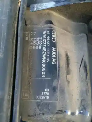 Veicolo di demolizione audi a6 berlina (4b2) * dell'anno 0 alimentato 