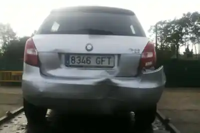 Veicolo di demolizione skoda fabia (5j2 ) sport dell'anno 2008 alimentato bts