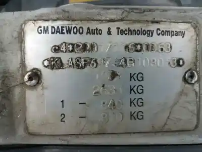 Veículo de Sucata chevrolet kalos 1.4 sr do ano 2005 alimentado f14d3