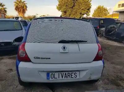 Утилизация автомобиля RENAULT CLIO II FASE II (B/CB0) 1.5 dCi Diesel 64 CV / 47 KW года 2008 питание K9K740