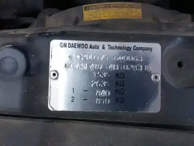 Veículo de Sucata chevrolet kalos 1.4 sr do ano 2005 alimentado f14d3