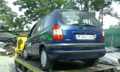 Verschrottungsfahrzeug OPEL                                               ZAFIRA A                                                                                                                                                                                                                                                   Club                                                                                                                                                                                                                                                       des Jahres 2004 angetrieben Z16XE