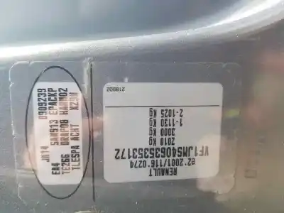 Veículo de Sucata renault scenic ii scenic ii do ano 2003 alimentado f9q