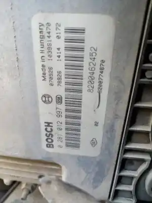 Veículo de Sucata renault scenic ii 2.0 dci diesel cat do ano 2007 alimentado m9r a7