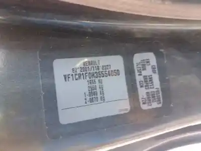 Утилизация автомобиля renault clio iii 1.5 dci diesel cat года 2006 питание k9k766