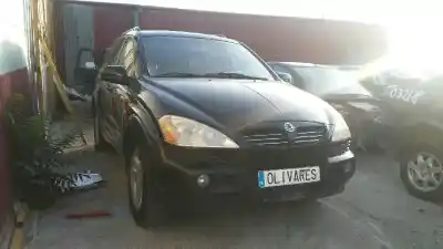 Veicolo di demolizione ssangyong kyron 200 xdi limited dell'anno 2007 alimentato d20dt