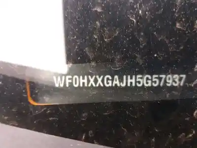 Veículo de Sucata ford fiesta (cbk) 1.4 tdci cat do ano 2005 alimentado f6ja