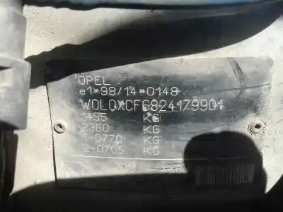 Утилизация автомобиля opel corsa c club года 2002 питание z12xe