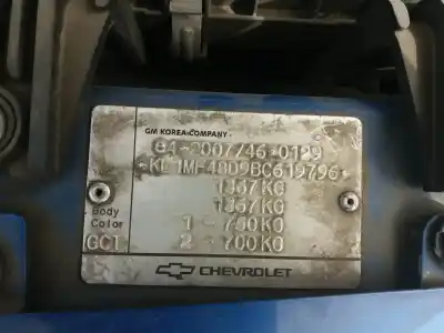 Утилизация автомобиля chevrolet                                          spark (m300)                                                                                                                                                                                                                                               1.2 года 2011 питание b12d1