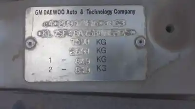 Veículo de Sucata chevrolet kalos 1.4 se do ano 2005 alimentado f14s3