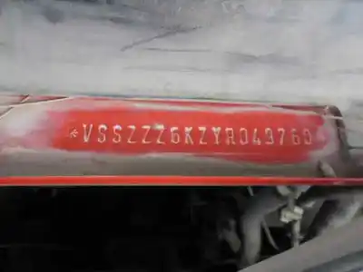 Veículo de Sucata seat ibiza (6k1) select do ano 2000 alimentado agp