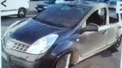 Veicolo di demolizione nissan note (e11e) acenta dell'anno 2007 alimentato cr14de