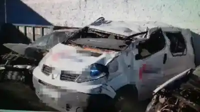 Hurda Aracı RENAULT TRAFIC COMBI (AB 4.01) 27 CN Combi9 acristalado Yılın 2007 güçlü G9U630