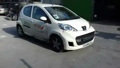 Scrapping Vehicle PEUGEOT 107 Urban Move of the year 2010 powered 8HT