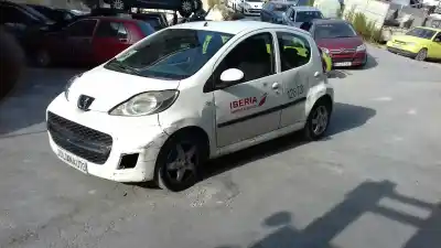 Veículo de Sucata peugeot 107 urban move do ano 2010 alimentado 8ht