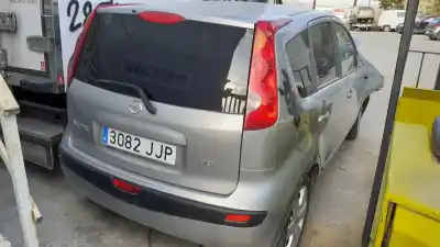 Veicolo di demolizione nissan note (e11e) acenta dell'anno 2007 alimentato 