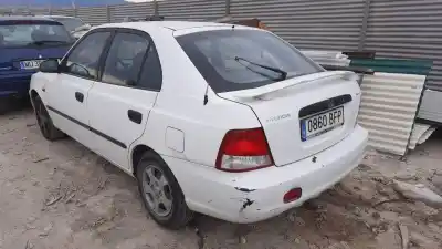 Veículo de Sucata HYUNDAI ACCENT (LC) GL 4P do ano 2001 alimentado G4EA