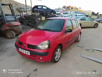 Scrapping Vehicle renault clio ii fase ii (b/cb0) base authentique of the year 2001 powered k9k704