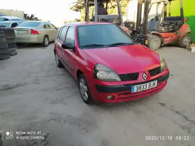 Scrapping Vehicle renault clio ii fase ii (b/cb0) base authentique of the year 2001 powered k9k704