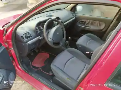 Scrapping Vehicle renault clio ii fase ii (b/cb0) base authentique of the year 2001 powered k9k704
