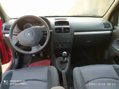 Scrapping Vehicle renault clio ii fase ii (b/cb0) base authentique of the year 2001 powered k9k704