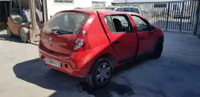 Veicolo di demolizione dacia sandero básico dell'anno 2010 alimentato d4f732