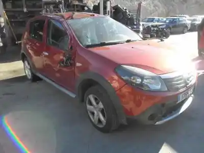 Verschrottungsfahrzeug dacia sandero stepway des jahres 2010 angetrieben k9k792