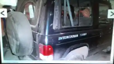 Scrapping Vehicle hyundai galloper 2.5 d. of the year 2000 powered d4bh