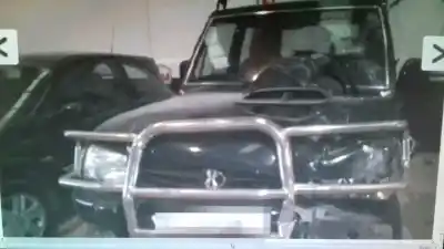 Scrapping Vehicle hyundai galloper 2.5 d. of the year 2000 powered d4bh